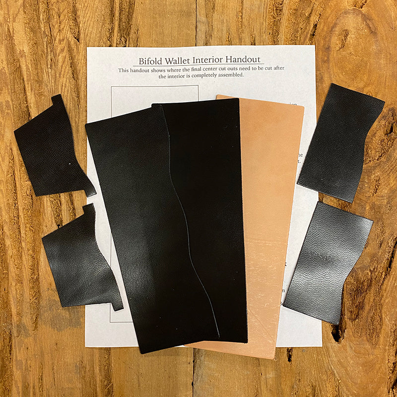 Bifold Wallet Material Pack - Black