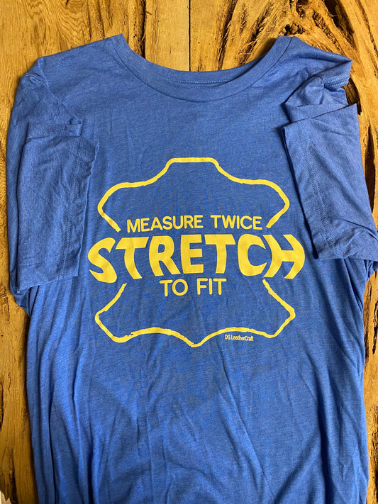 “Stretch to Fit” Tshirt - Blue
