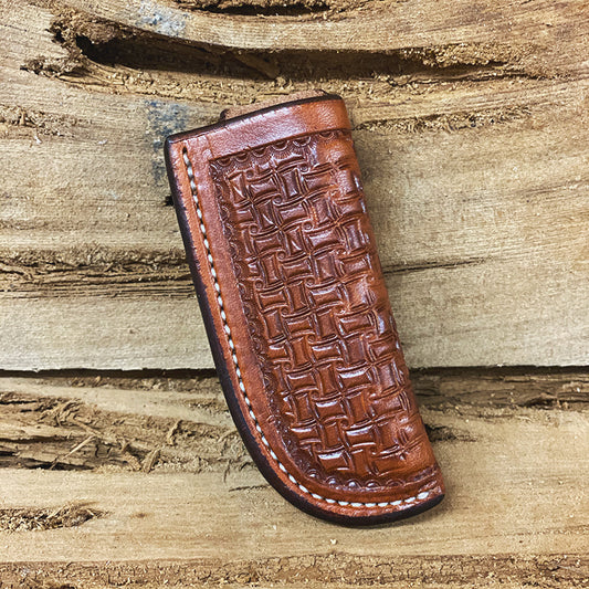 Knife Scabbard-Crazy Stamped