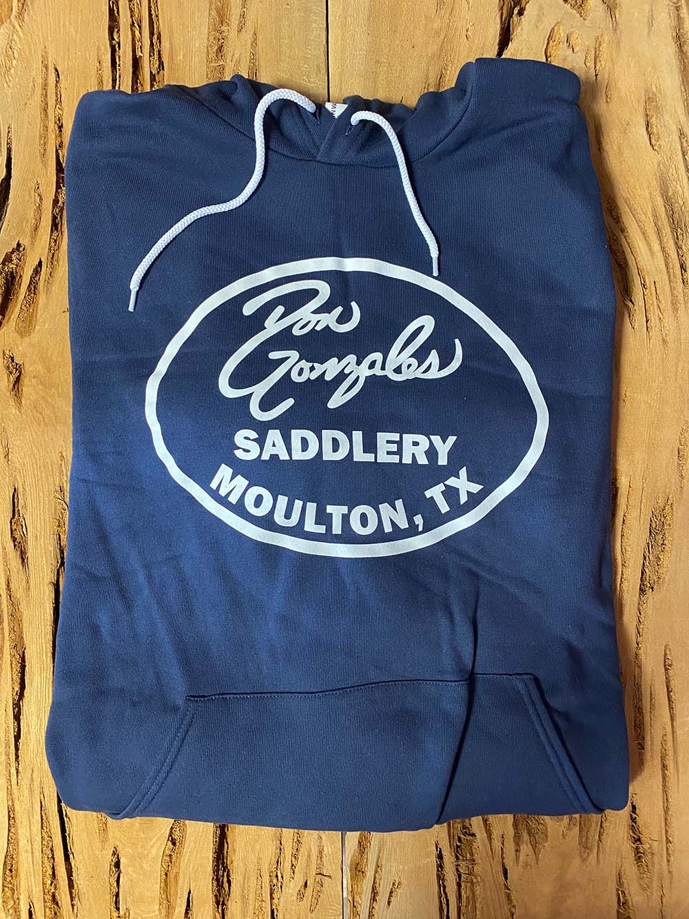 DG Saddlery Logo Hoodie - Navy Color